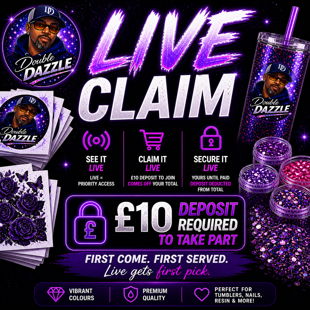Live Claim Deposit